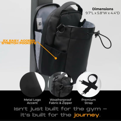 IRONGRIP™ Magnetic Gym Bottle Bag