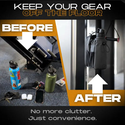 IRONGRIP™ Magnetic Gym Bottle Bag