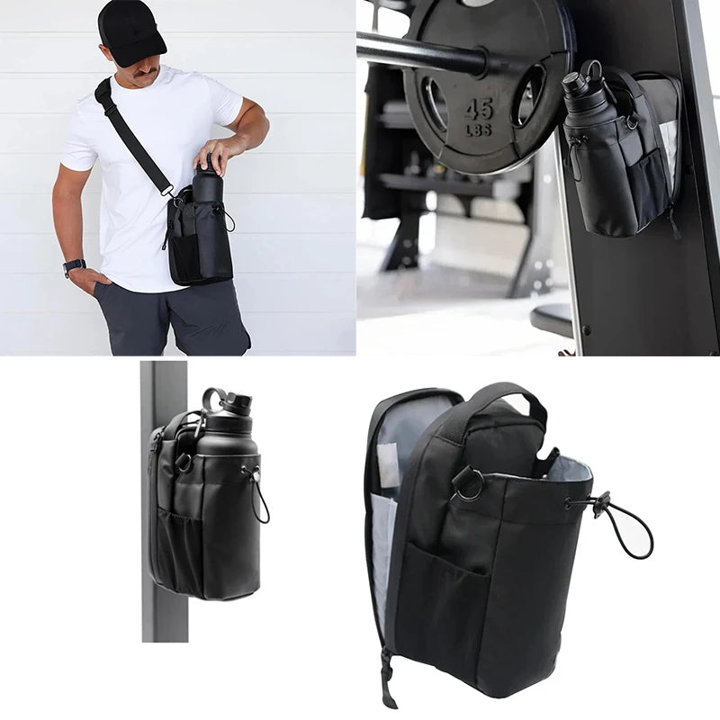 IRONGRIP™ Magnetic Gym Bottle Bag